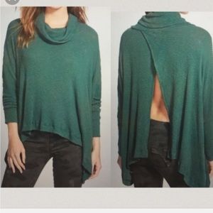 Free People green sweater size S